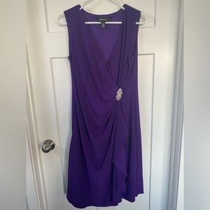 R&M Richards Plum Dress